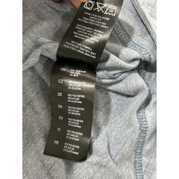 KUHL Top Medium Blue Gray Intent Krossback Long Sleeve Jersey - Picture 8 of 11